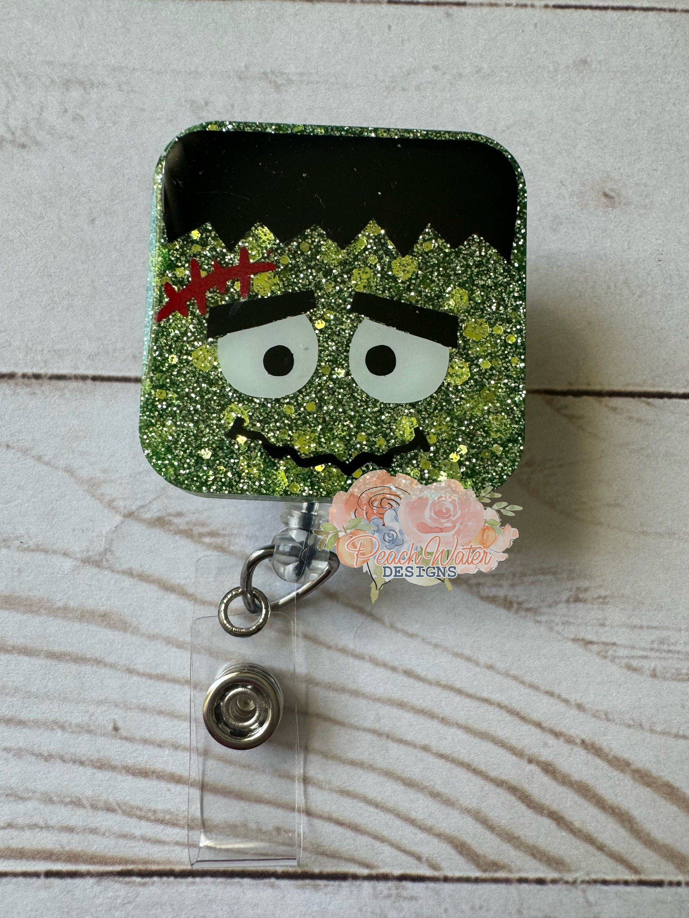 Frankie Frankenstein badge reel Halloween