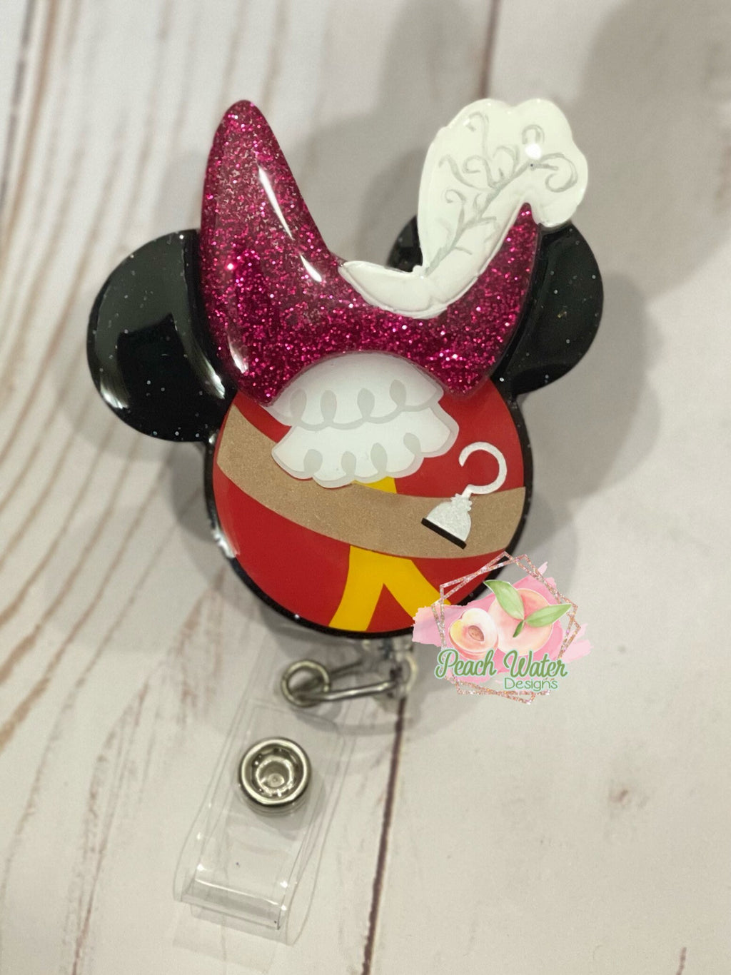 Captain Hook badge reel
