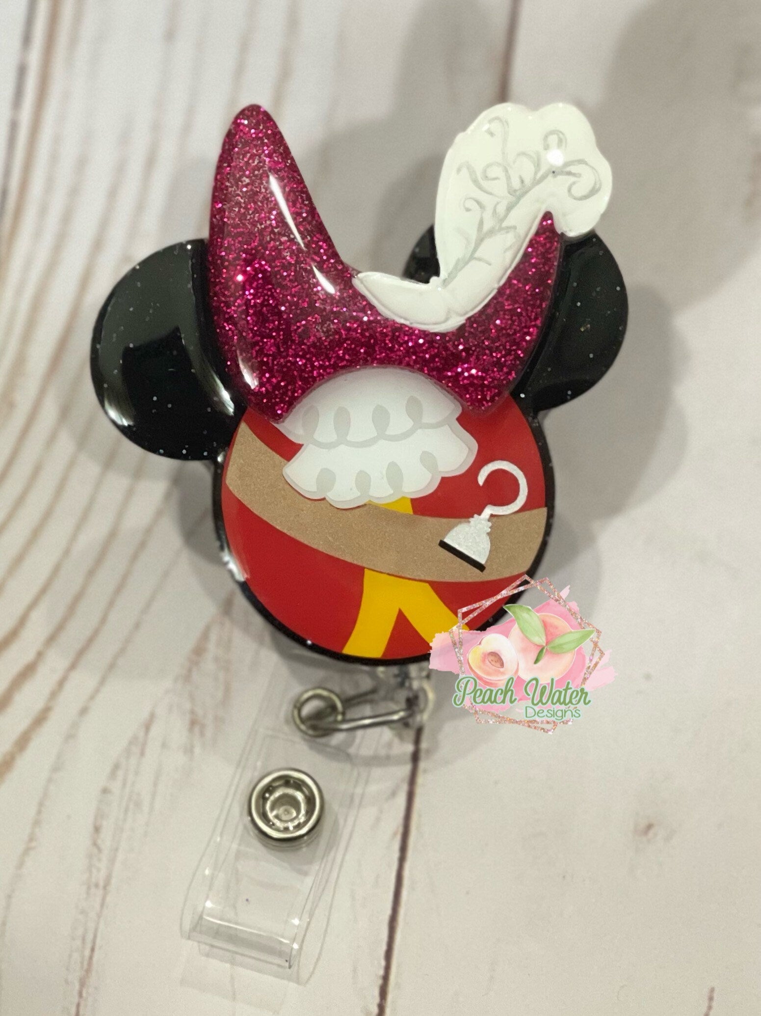 Captain Hook badge reel